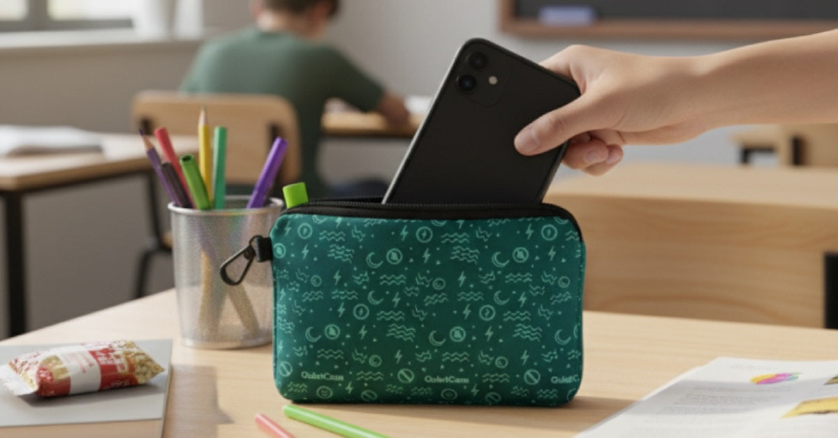QuietCase for Schools | Secure, Lockable Phone Pouches | Trusted by ...